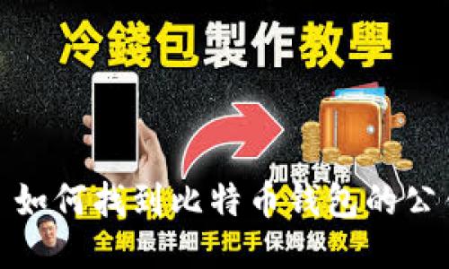 : 如何找到比特币钱包的公钥